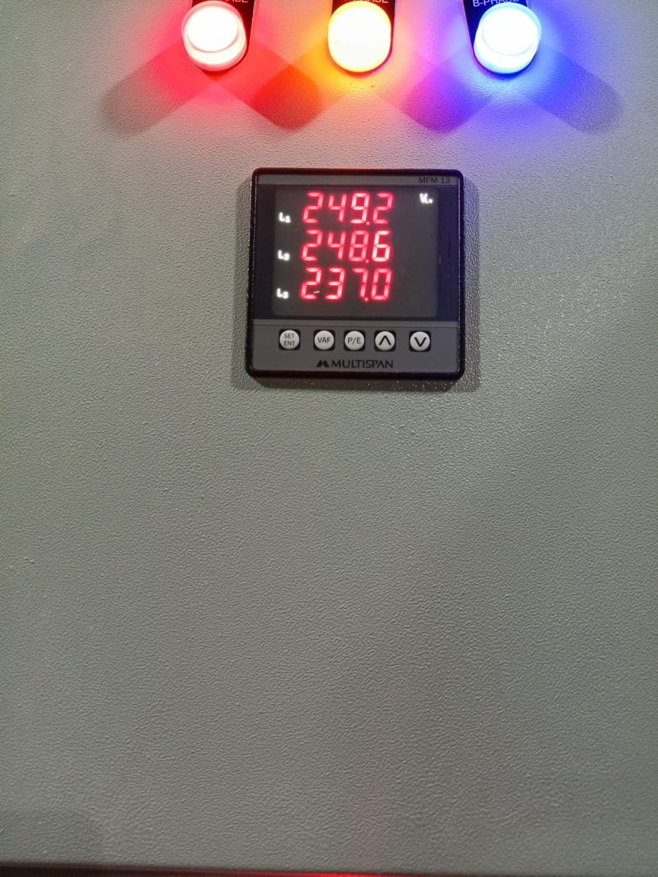 Multispan Meter Closeup