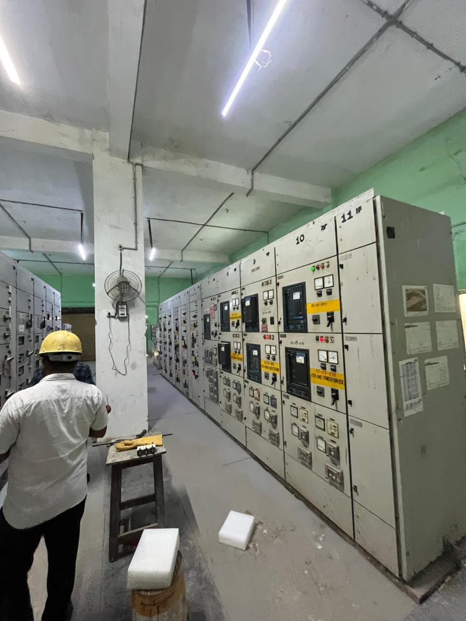 PCC Panel Lineup at facility